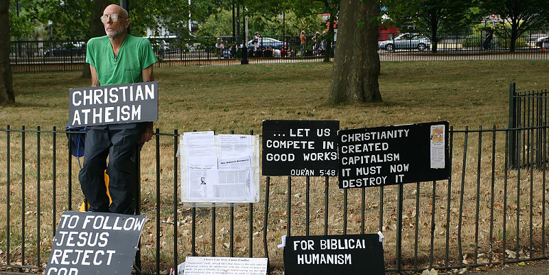 "Christian Atheism" by redjar, July 23, 2006. Photo via Flickr.