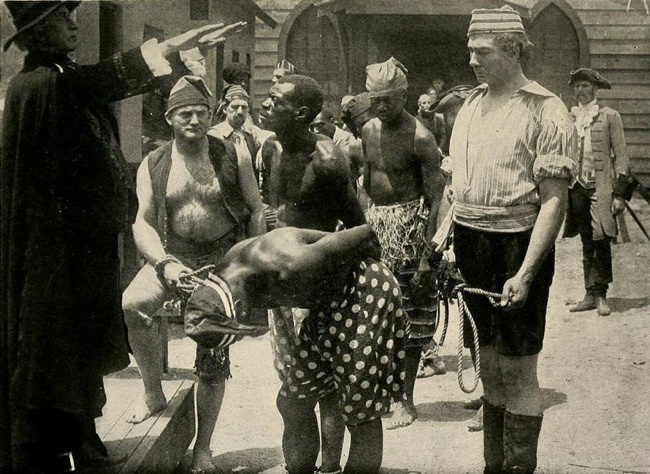 Still from "The Birth of a Nation" (1915) Public Domain Image