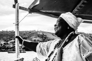 "O sorriso de Mãe Preta: Uma homenagem ao Dia Internacional da Mulher Negra, Cachoeira, Bahia, 2014." Image by Amanda Oliveira, February 9, 2014. Available via Flickr.