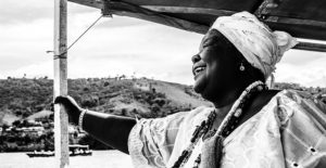 "O sorriso de Mãe Preta: Uma homenagem ao Dia Internacional da Mulher Negra, Cachoeira, Bahia, 2014." Image by Amanda Oliveira, February 9, 2014. Available via Flickr.