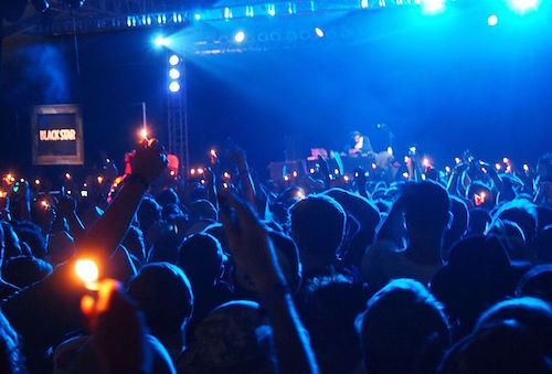 Mos Def (aka Yasiin Bey) and Talib Kweli revive their Black Star collaboration Friday night at Bonnaroo. Jon Elbaz via Wikicommons.